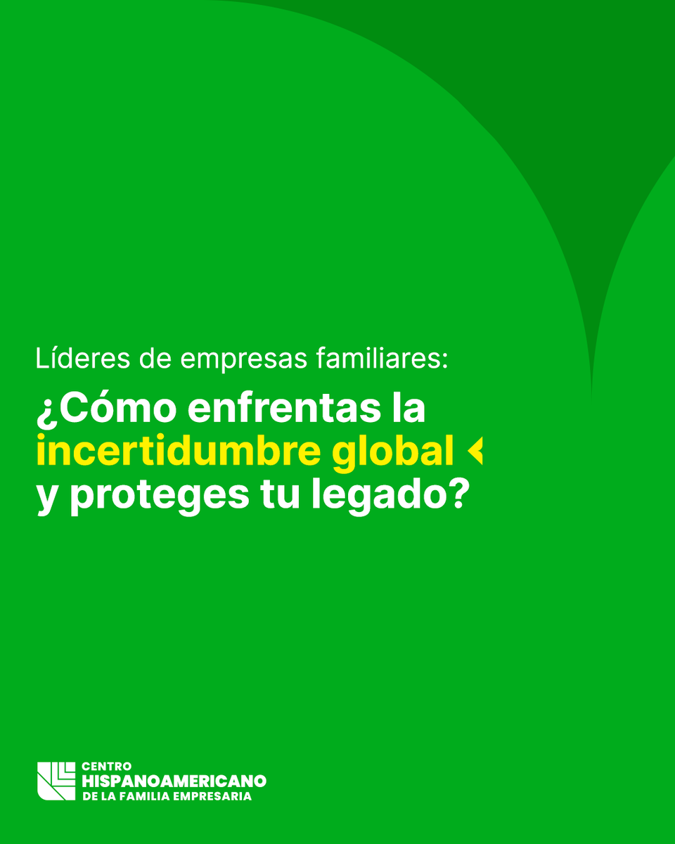 Las empresas familiares con visión transforman la incertidumbre en oportunidad. Estrategia, toma de decisiones profesional y gobernanza clara son claves para su trascendencia. ¿Está tu negocio listo? 🚀 #EmpresasFamiliares #Gobernanza #Nearshoring #Futuro #Crecimiento
