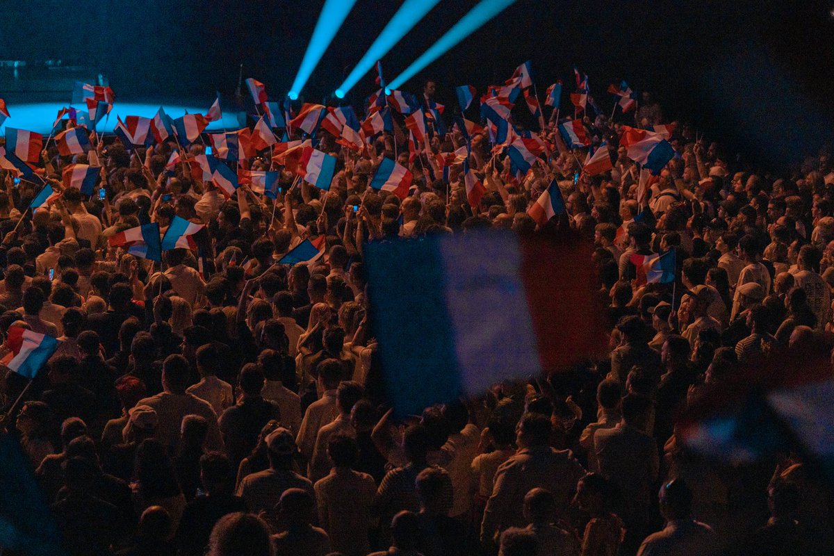 Mathilde Androuët (@mandrouet) on Twitter photo Magnifique meeting hier à Narbonne autour de <a href="/MLP_officiel/">Marine Le Pen</a> et <a href="/J_Bardella/">Jordan Bardella</a>. Nous étions 8000 personnes pour notre traditionnel rendez-vous du 1er mai. Nos idées progressent partout sur le territoire et cela donne les prémices d’une belle campagne pour les municipales en 2026 ! Magnifique meeting hier à Narbonne autour de <a href="/MLP_officiel/">Marine Le Pen</a> et <a href="/J_Bardella/">Jordan Bardella</a>. Nous étions 8000 personnes pour notre traditionnel rendez-vous du 1er mai. Nos idées progressent partout sur le territoire et cela donne les prémices d’une belle campagne pour les municipales en 2026 !