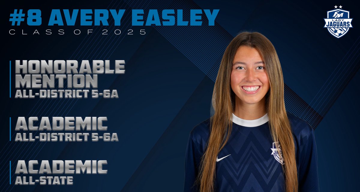 🏅 DISTRICT HONORS: AVERY EASLEY

Honorable Mention All-District
Academic All-District
Academic All-State

Avery’s hard work and bright spirit were a huge part of our success this season—her energy and sense of humor made every moment unforgettable!