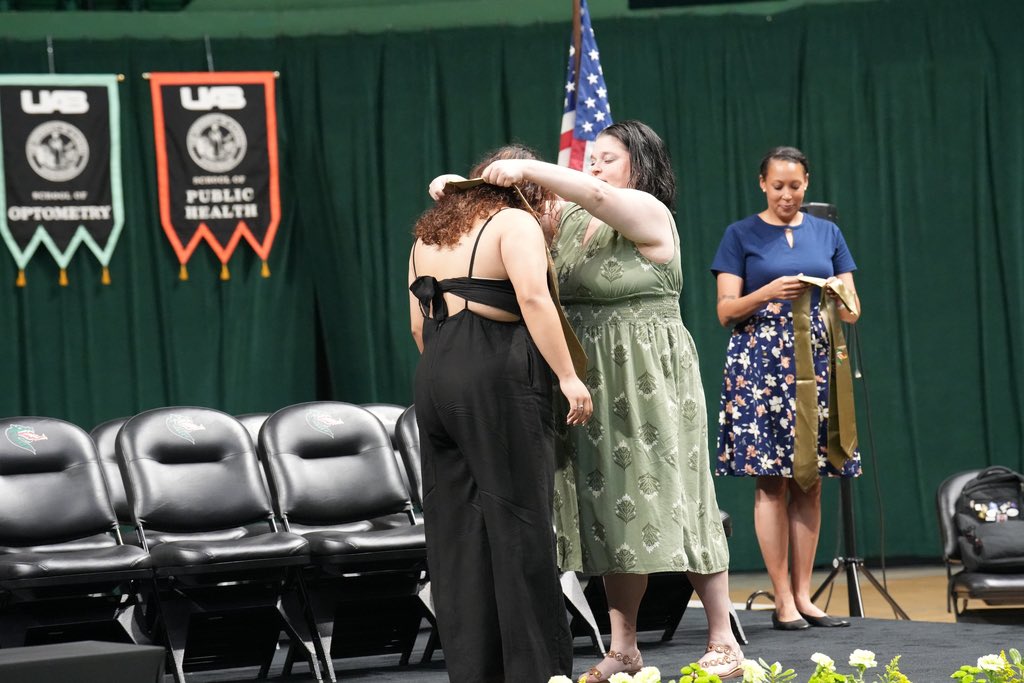 Madison, Kacey, and Victoria all received their athletic stoles today! Graduation is tomorrow! 

#WinAsOne