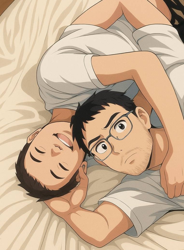 😂感觉怪怪，但是他喜欢这张。