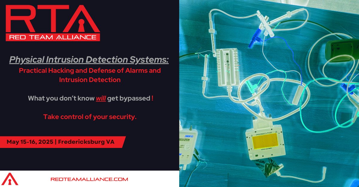 🚨 Still think your security system is airtight?
Think again.

⚠️ No fluff. Just raw, hands-on tactics.
🔓 Hack the mindset. Harden your systems.
🔥 Limited spots. Real stakes.

👉 Sign up before someone else signs in.

#CyberSecurity #RedTeam #EthicalHacking #InfosecTraining