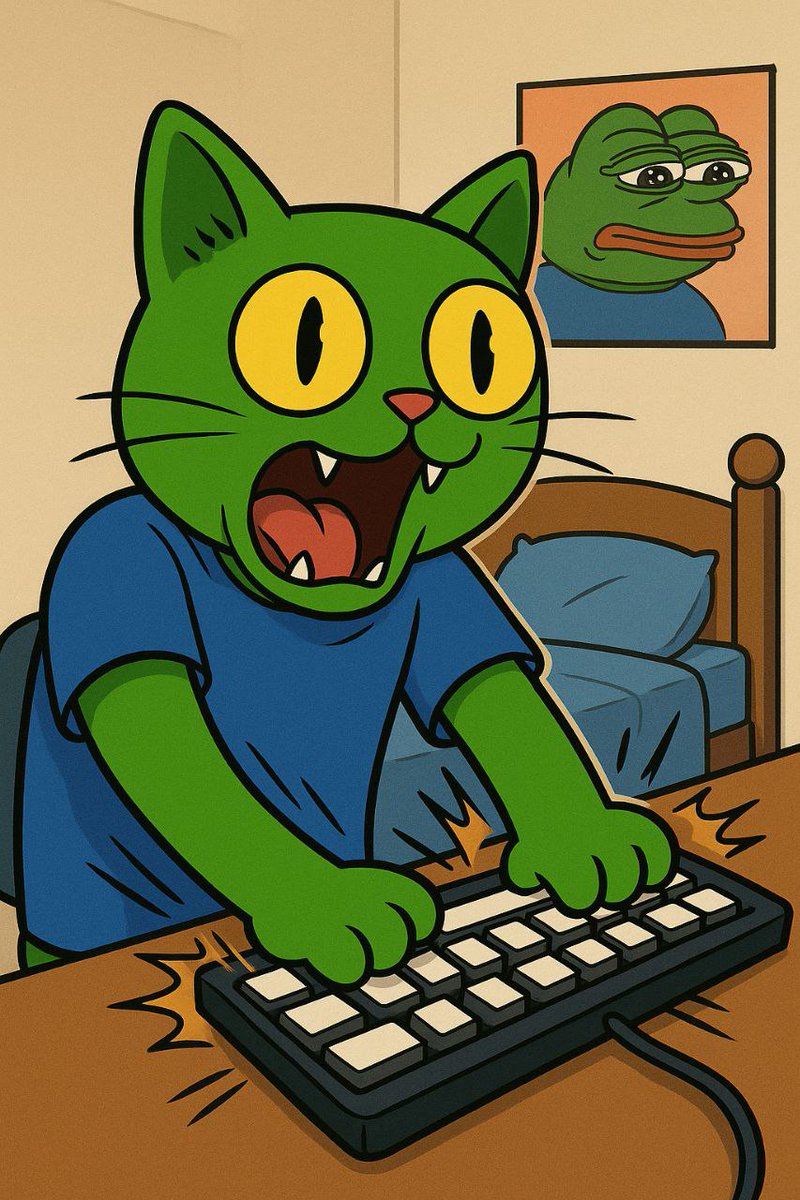 Foaek18's tweet photo. @rovercrc #WEIRDFKCAT is now live on the Solana blockchain! Embrace the chaos, join the cult, and become the cat you never knew you needed. Get in now and let your inner weirdo shine. #crypto #memecoin #degenlife
TG https://t.co/tiUgBPSJt2
ca:2NLtCBeVXXeRMihJfBJYaid7cLWJocFKEXe2JRQaA96b https://t.co/LqqY6RhHZc