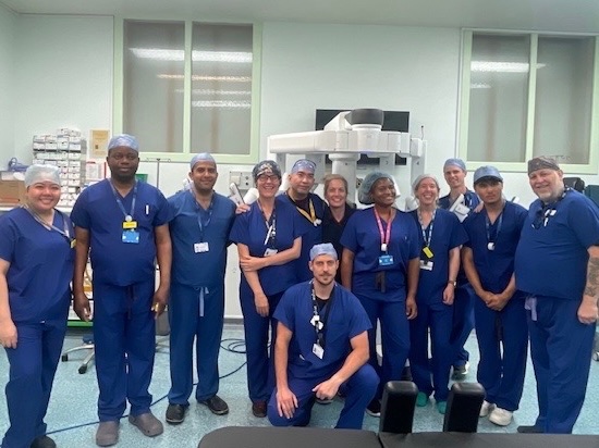 Marianne Hollyman (@misshollyman) on Twitter photo Thrilled to have had fantastic support from the theatre team at <a href="/SomersetFT/">Somerset NHS Foundation Trust</a> and expert proctoring from Gijs Van Boxel on my first two days of robotic operating - I’m a convert already. Thrilled to have had fantastic support from the theatre team at <a href="/SomersetFT/">Somerset NHS Foundation Trust</a> and expert proctoring from Gijs Van Boxel on my first two days of robotic operating - I’m a convert already.