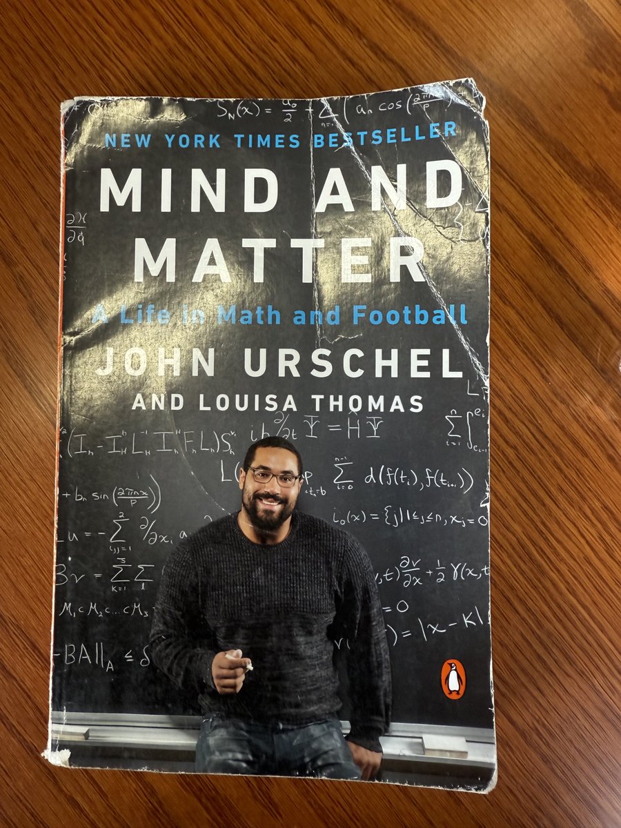 Excellent book on John’s “life in math and football.” Remarkable!