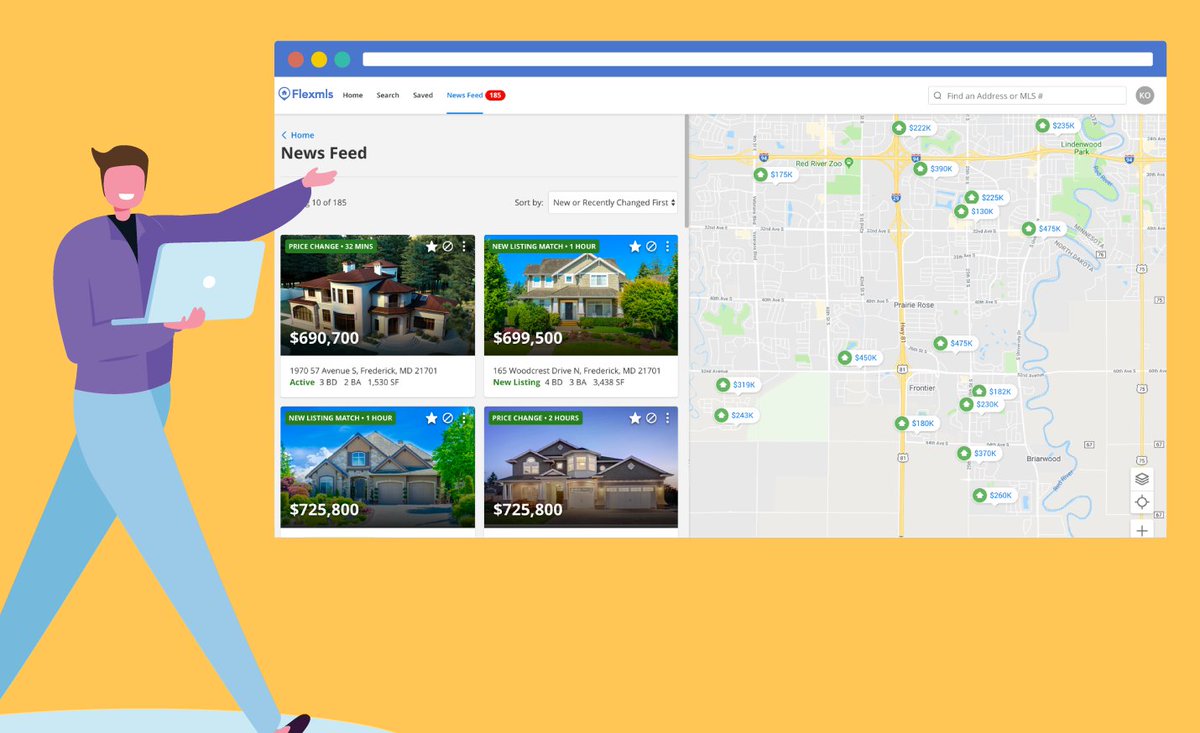 Want to improve the way you connect with your clients?

With Portals you can easily share listings, communicate, and keep your clients engaged while also being able to review their portal activity showing you what listings they are interested. Learn how &gt; bit.ly/4k0tytO