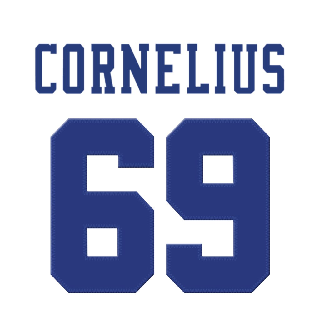 Dallas Cowboys OL Ajani Cornelius (<a href="/AJCornelius65/">Ajani Cornelius</a>) is wearing number 69. Last assigned to Billy Price. #DallasCowboys