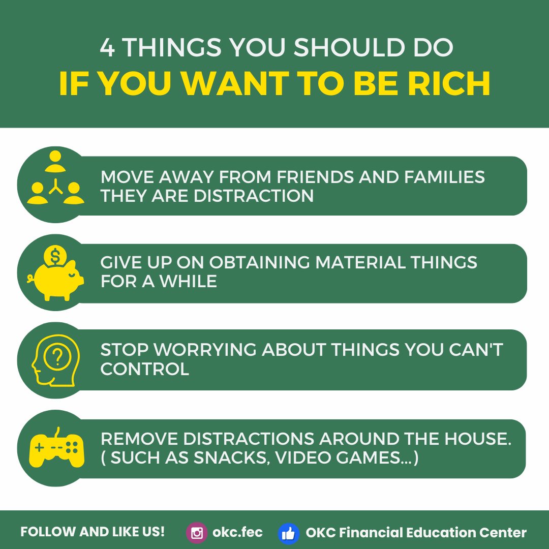 okcfec's tweet photo. Want to build real wealth? Start with these 4 simple but powerful habits.
Success isn’t luck — it’s a system. Let’s build it together. 💼💡#FinancialFreedom #WSBMovement #MoneyMindset #WealthBuilding #FinancialLiteracy #SmartMoneyMoves #RichHabits #WorldSystemBuilder https://t.co/edpMirkAlM