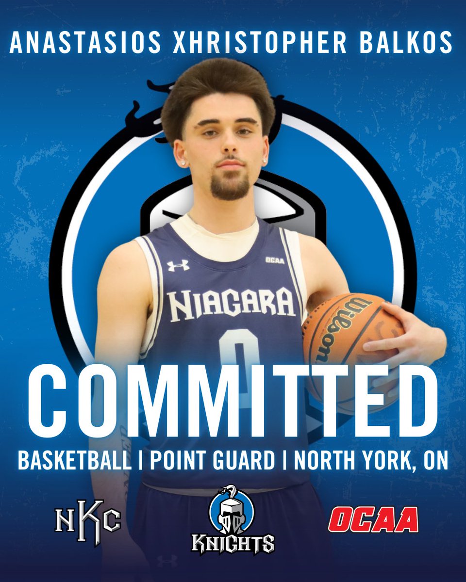 🚨 NEW SIGN ALERT 🚨 Anastasios Xhristopher Balkos is the newest member of our Knights Men’s Basketball program!

Welcome Anastasios!

Program: Business
High School: Ay Jackson Secondary School
Club Team: North York Lions

#goknights 🏀
