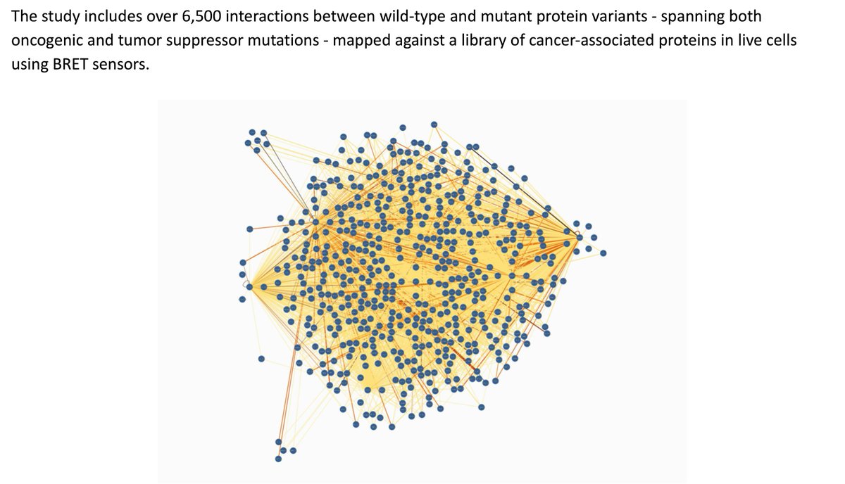 Excited to have integrated data from ‘Systematic discovery of mutation-directed neo-protein-protein interactions in cancer’ in IntAct (PMID: 35512704). #tumor #PPI #mutations

Explore the interactome at ebi.ac.uk/intact/search?…