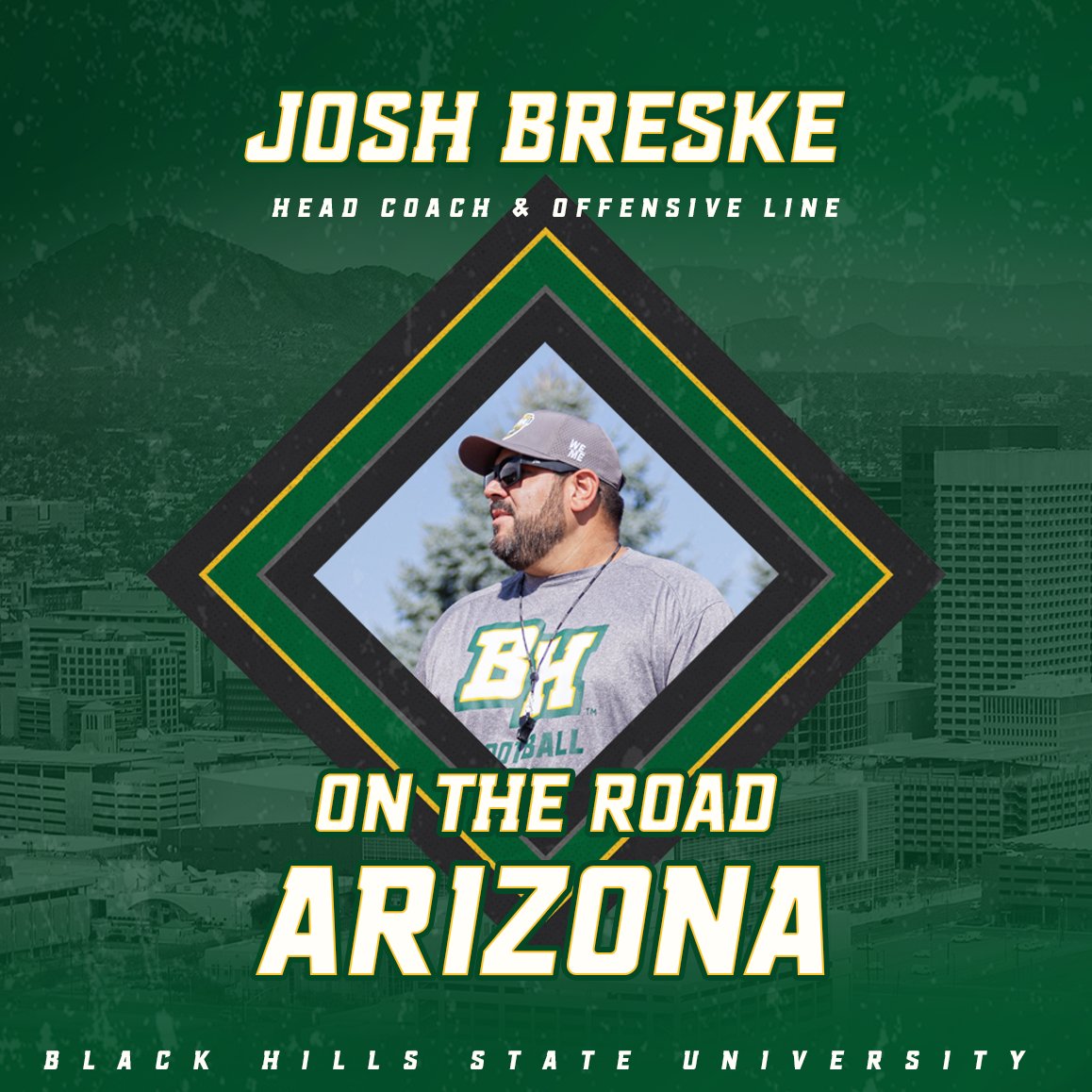 Coach Breske (@breskejosh) on Twitter photo We were able to sign 17 athletes out of AZ last year alone. <a href="/BHSUFB/">BHSU Football</a> is committed to the Valley! High school recruiting is alive & well! #PlayInTheHills26 #WEoverME We were able to sign 17 athletes out of AZ last year alone. <a href="/BHSUFB/">BHSU Football</a> is committed to the Valley! High school recruiting is alive & well! #PlayInTheHills26 #WEoverME
