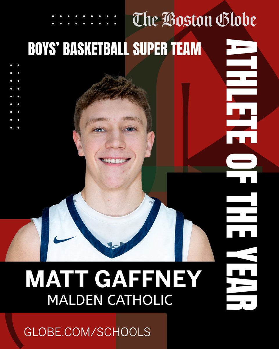 Presenting the Boston Globe's Winter 2024-25 boys' basketball Athletes of the Year, Coaches of the Year, and All-Scholastics.

bostonglobe.com/sports/high-sc…

Pick up a copy of the Sunday, May 4 Globe for a special All-Scholastic section.