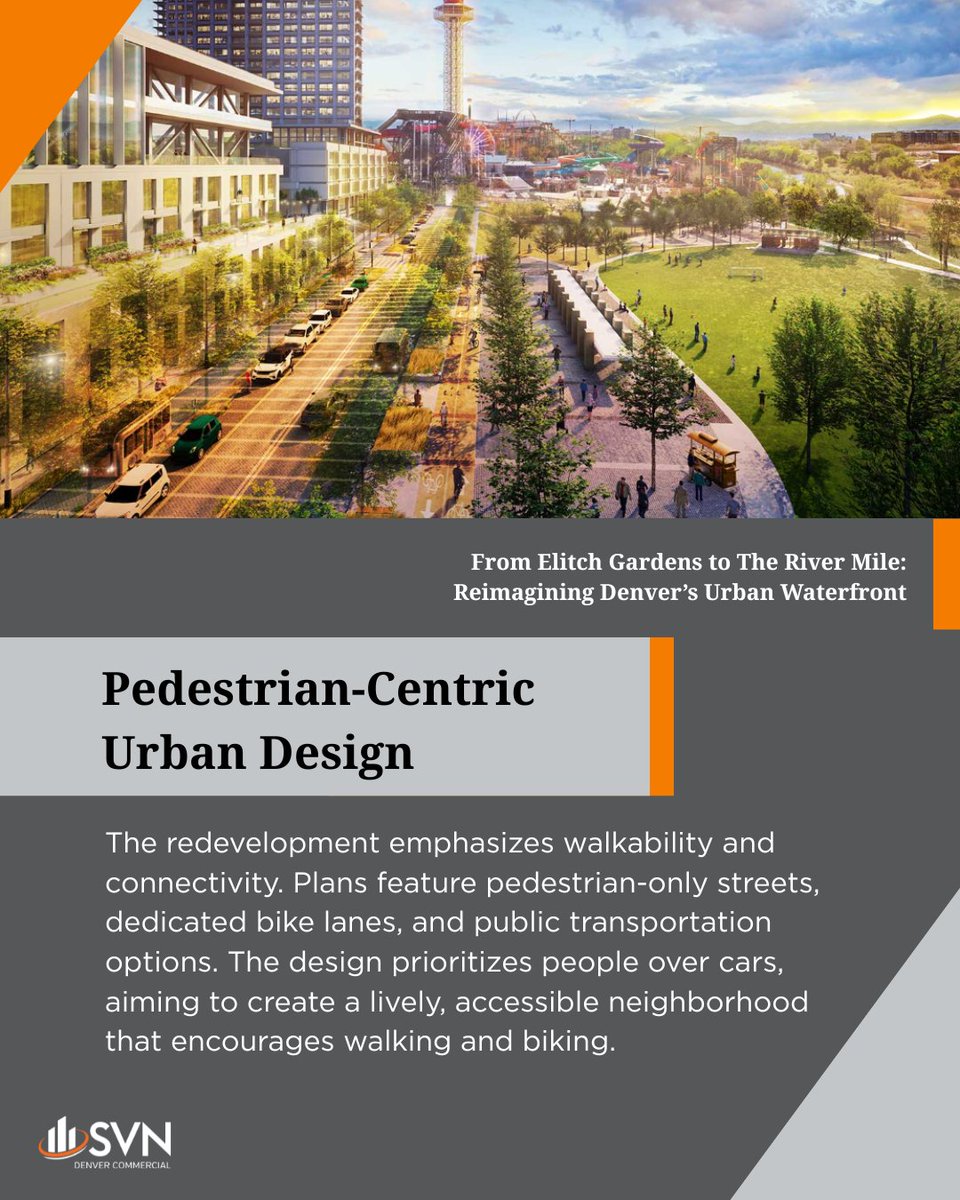 SVN_Denver's tweet image. Denver’s skyline is shifting—Elitch Gardens meets the future at The River Mile.
#DevelopmentSpotlight #TheRiverMile #ElitchGardens #RisingDenver #CRE #SVN #retwit