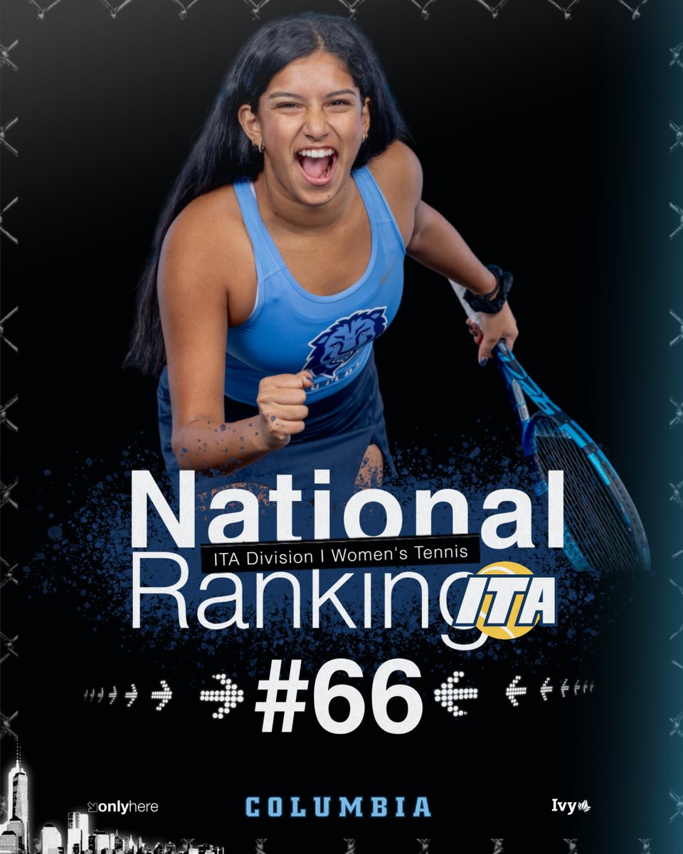 Top ranked team in the Ivy! 

Lions check in at No. 66 in the latest <a href="/ITA_Tennis/">ITA</a> rankings! 

#RoarLionRoar🦁// #OnlyHere🗽