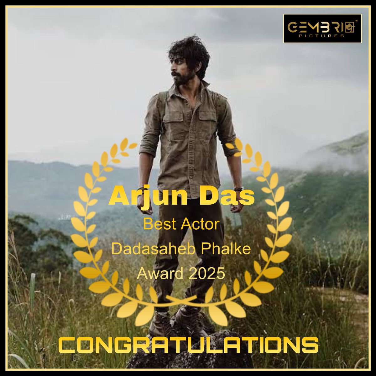 Gembrio Pictures (@gembriopictures) on Twitter photo A huge congratulations to our very own Hero, <a href="/iam_arjundas/">Arjun Das</a> , for winning the Best Actor – Dadasaheb Phalke Award 2025 <a href="/Dpiff_official/">Dadasaheb Phalke International Film Festival</a>
<a href="/briotvindia/">BRIO TV</a> <a href="/gembrio_media/">GEMBRIO MEDIA & ENTERTAINMENT</a> <a href="/briodigitalX/">BRIO DIGITAL</a> <a href="/METROPEOPLENEWS/">METROPEOPLE</a> <a href="/BRIOOTT/">BRIO OTT</a> #SudhaSukumar #Arjundas #DadasahebPhalkeAward2025 #BestActor A huge congratulations to our very own Hero, <a href="/iam_arjundas/">Arjun Das</a> , for winning the Best Actor – Dadasaheb Phalke Award 2025 <a href="/Dpiff_official/">Dadasaheb Phalke International Film Festival</a>
<a href="/briotvindia/">BRIO TV</a> <a href="/gembrio_media/">GEMBRIO MEDIA & ENTERTAINMENT</a> <a href="/briodigitalX/">BRIO DIGITAL</a> <a href="/METROPEOPLENEWS/">METROPEOPLE</a> <a href="/BRIOOTT/">BRIO OTT</a> #SudhaSukumar #Arjundas #DadasahebPhalkeAward2025 #BestActor