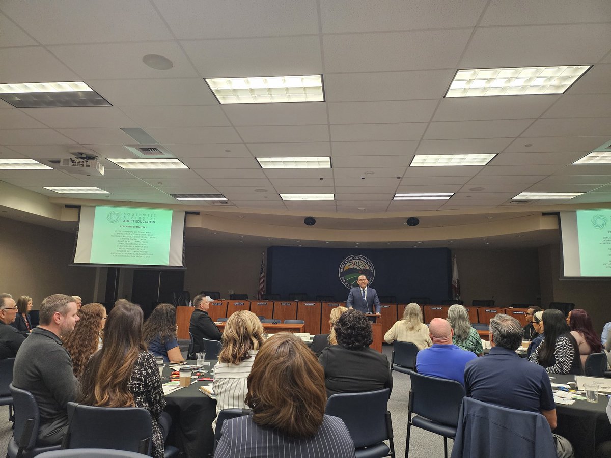 Superintedent <a href="/Kakish/">Mays Kakish</a> speaking at the SW Riverside County Adult Ed Consortium representing <a href="/Beaumont_SD/">Beaumont Unified School District</a>.