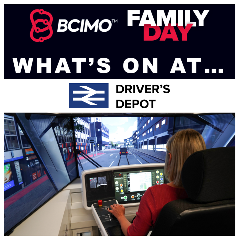 🚋 What's on at DRIVER'S DEPOT! 🚋

Ever wanted to drive a tram? Now’s your chance! Try our photo-realistic tram driver simulator at BCIMO Family Day on 17th May! 🙌

Drive down our test track or navigate Coventry’s streets – just don’t hit any cars! 🚗🚋

📍 BCIMO, Dudley
