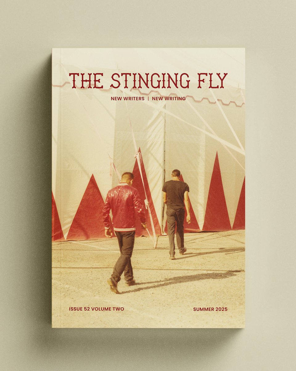 The Stinging Fly (@stingingfly) on Twitter photo It’s already been a big busy beautiful week and we’re going to squeeze this into it now too…
Here comes our Summer 2025 issue… looking mighty fine. You can pre-order it now and join us for launch <a href="/ILFDublin/">International Literature Festival Dublin</a> on May 17th.
stingingfly.org/product/summer… It’s already been a big busy beautiful week and we’re going to squeeze this into it now too…
Here comes our Summer 2025 issue… looking mighty fine. You can pre-order it now and join us for launch <a href="/ILFDublin/">International Literature Festival Dublin</a> on May 17th.
stingingfly.org/product/summer…