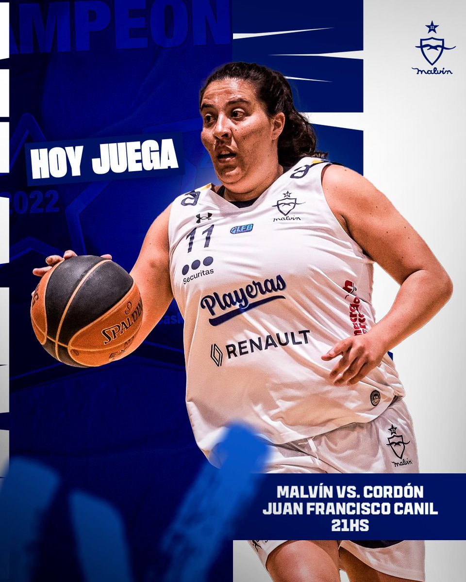 Malvín (@playeras_basket) on Twitter photo 🔵⚪️ ¡HOY JUEGA 𝐌𝐀𝐋𝐕𝐈́𝐍!
🏆 Fecha 2 - <a href="/LfbUruguay/">LFB - Uruguay 2025</a>
🆚 <a href="/ClubCordon1/">Club Cordón</a>
⌚️ 21:00
📍 Juan Francisco Canil
🌊 #VamosLaPlaya 🔵⚪️ ¡HOY JUEGA 𝐌𝐀𝐋𝐕𝐈́𝐍!
🏆 Fecha 2 - <a href="/LfbUruguay/">LFB - Uruguay 2025</a>
🆚 <a href="/ClubCordon1/">Club Cordón</a>
⌚️ 21:00
📍 Juan Francisco Canil
🌊 #VamosLaPlaya