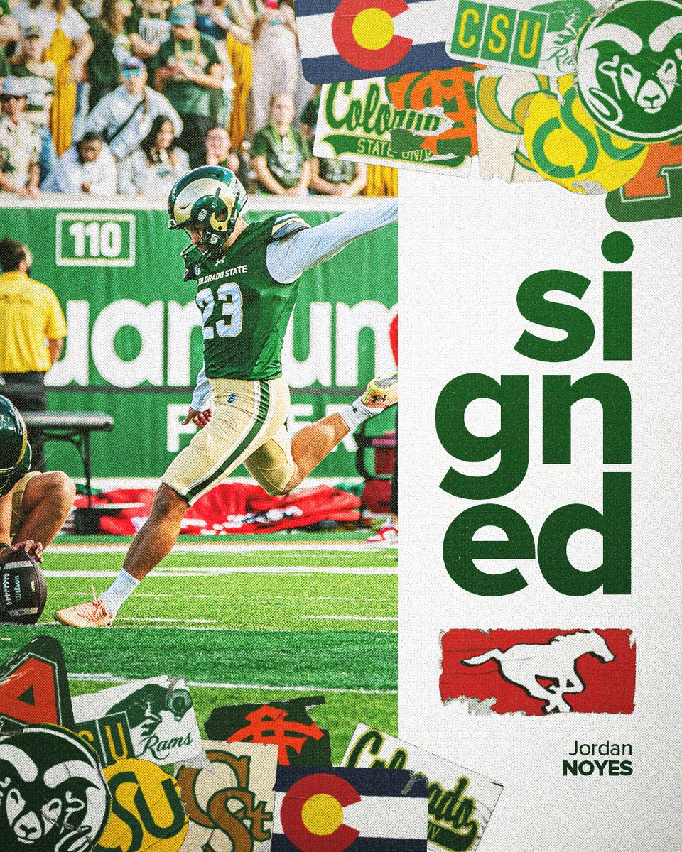 Colorado State Football (@csufootball) on Twitter photo ๐ฆ๐๐๐ก๐๐ โ๏ธ - <a href="/jordannoyes23/">Jordan Noyes</a>
Congrats on signing with the <a href="/calstampeders/">Calgary Stampeders</a>, Jordan!
#NextLevelRams x #TogetherWeRide ๐ฆ๐๐๐ก๐๐ โ๏ธ - <a href="/jordannoyes23/">Jordan Noyes</a>
Congrats on signing with the <a href="/calstampeders/">Calgary Stampeders</a>, Jordan!
#NextLevelRams x #TogetherWeRide