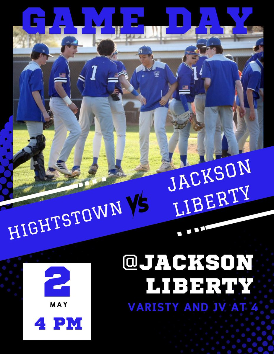 Game Day! 
•
#HightstownBaseball