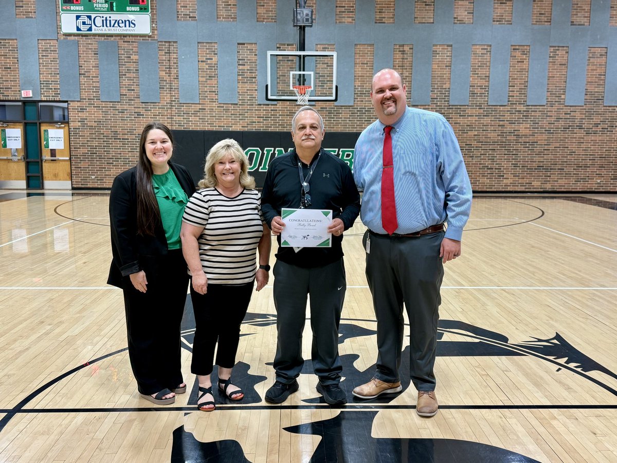 CONGRATS to our 2024–2025 Freshman Academy Teacher of the Year, Coach Billy Bond!

He’s loyal, dependable, and leads with a servant’s heart. He supports students and staff alike!

Thank you, Coach Bond, for showing us what it means to #BeUncommon!