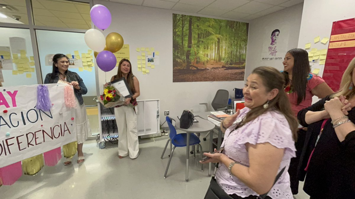 SAAABE is proud to announce Esmeralda Alday, Executive Director in SAISD and amazing Bil/ESL leader and colega! She will be recognized on May 16th at our Annual Conference! ¡Felicidades!🏆