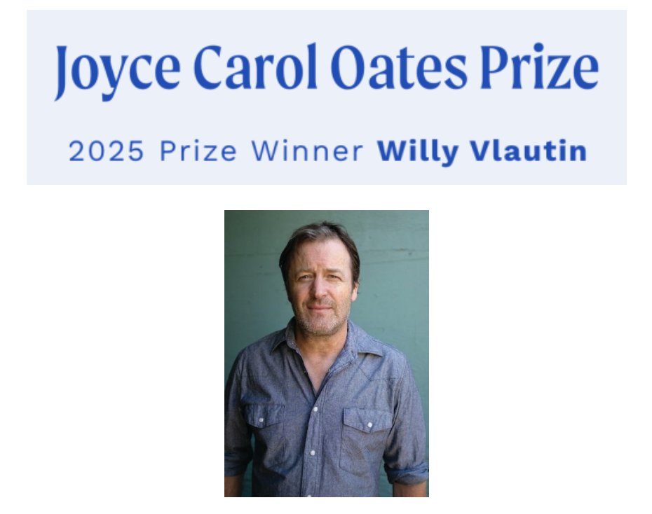 Library Love Fest (@librarylovefest) on Twitter photo 🎉 Congratulations to Willy Vlautin, winner of the Joyce Carol Oates Prize!
Read more about this honor here: bit.ly/42VuKaT
<a href="/HarperCollins/">HarperCollins</a> <a href="/harperbooks/">Harper Books</a> 🎉 Congratulations to Willy Vlautin, winner of the Joyce Carol Oates Prize!
Read more about this honor here: bit.ly/42VuKaT
<a href="/HarperCollins/">HarperCollins</a> <a href="/harperbooks/">Harper Books</a>