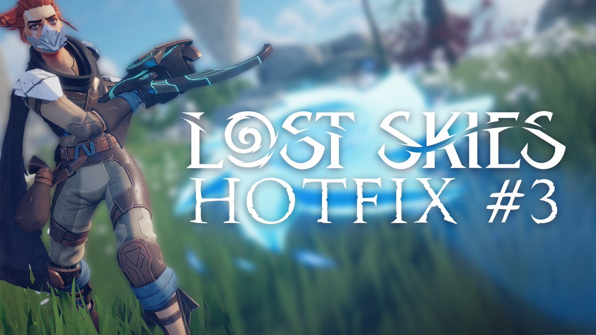 Early Access Hotfix #3 - NOW LIVE
(Please restart Steam to trigger the update)

See Discord for patch notes. bit.ly/SkiesDisc

#LostSkies #IndieDevs