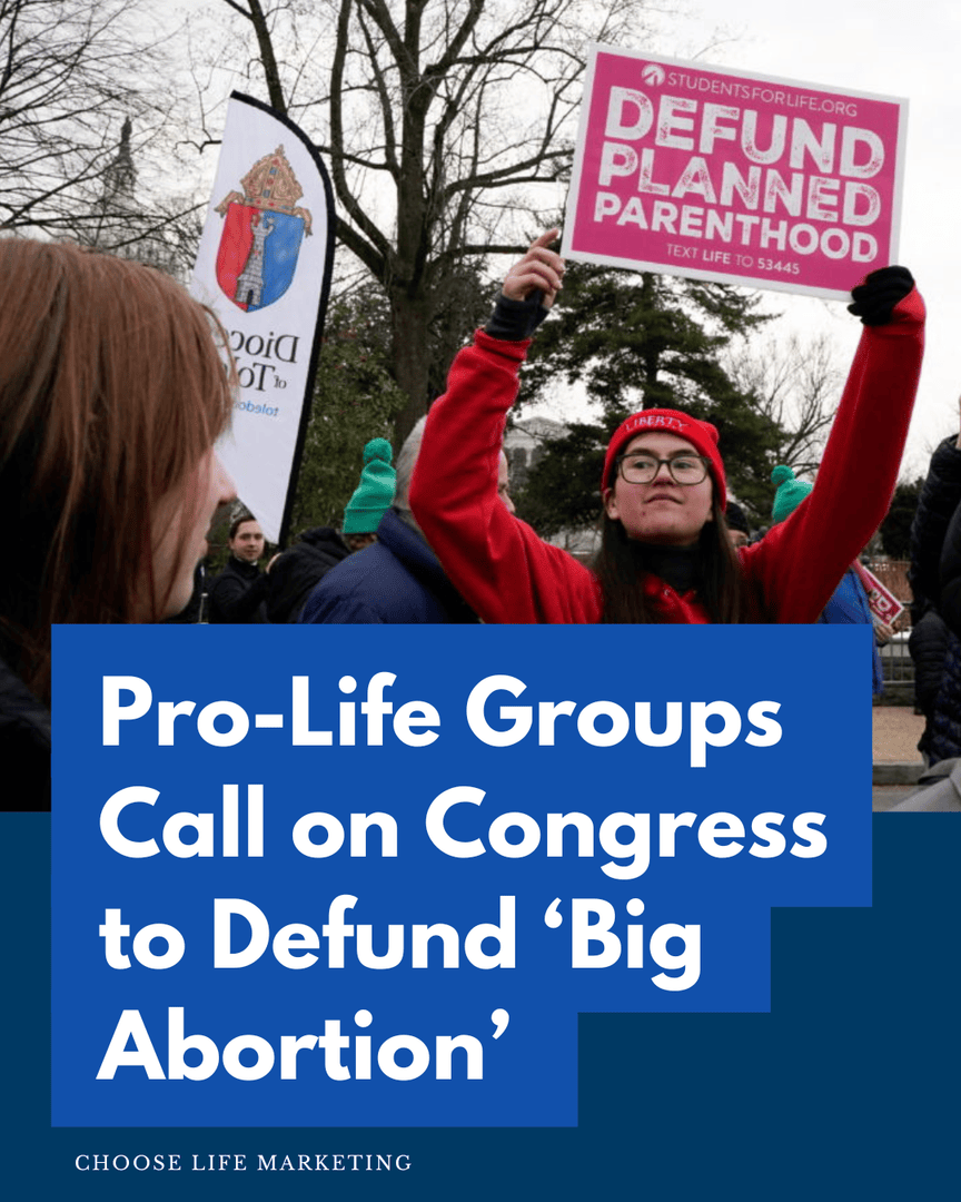 ChsLifeMktg's tweet photo. More than 150 pro-life organizations from all 50 states are urging the Republican-controlled Congress to eliminate federal funding for abortion providers, such as Planned Parenthood, through the budget reconciliation process. It’s time Congress finally listens. https://t.co/cKpR50D1w2