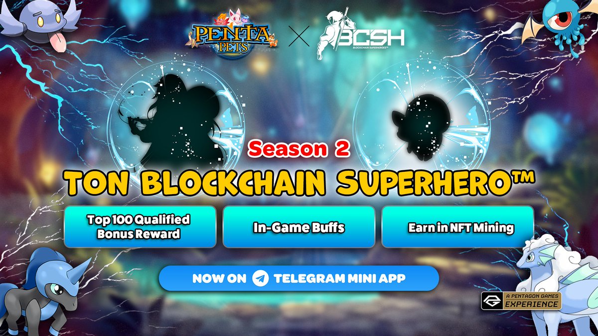 PentaPets - A Pentagon Games Experience! tweet media