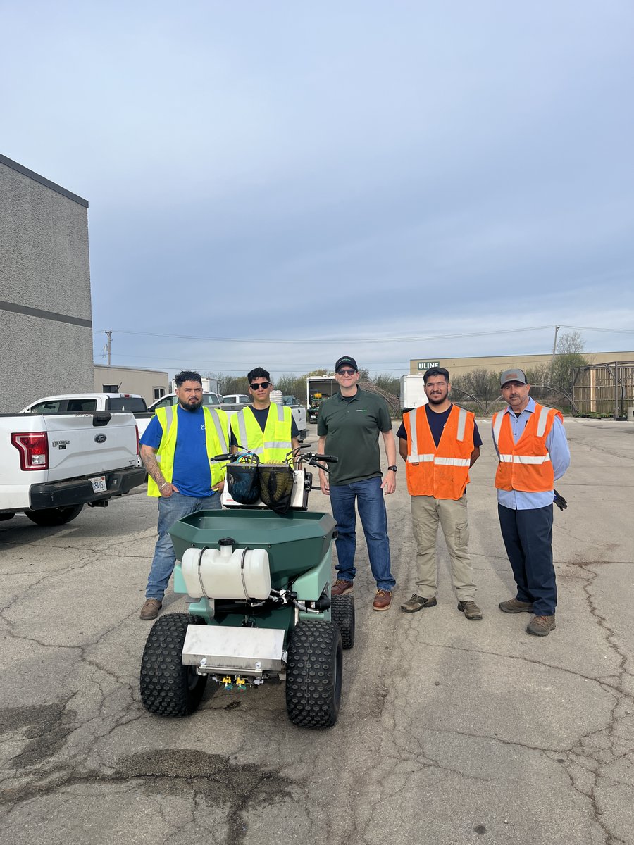 A big shout out and Thank You to Chalet Nursery &amp; Garden Center, Ricardo, Horatio, and Luis for having our Customer Relations Specialist, <a href="/EricProkop/">Eric Prokop</a>, over for a demo of the <a href="/GoPermaGreen/">PermaGreen®</a>! It was a pleasure meeting such a great group of hard-working guys!