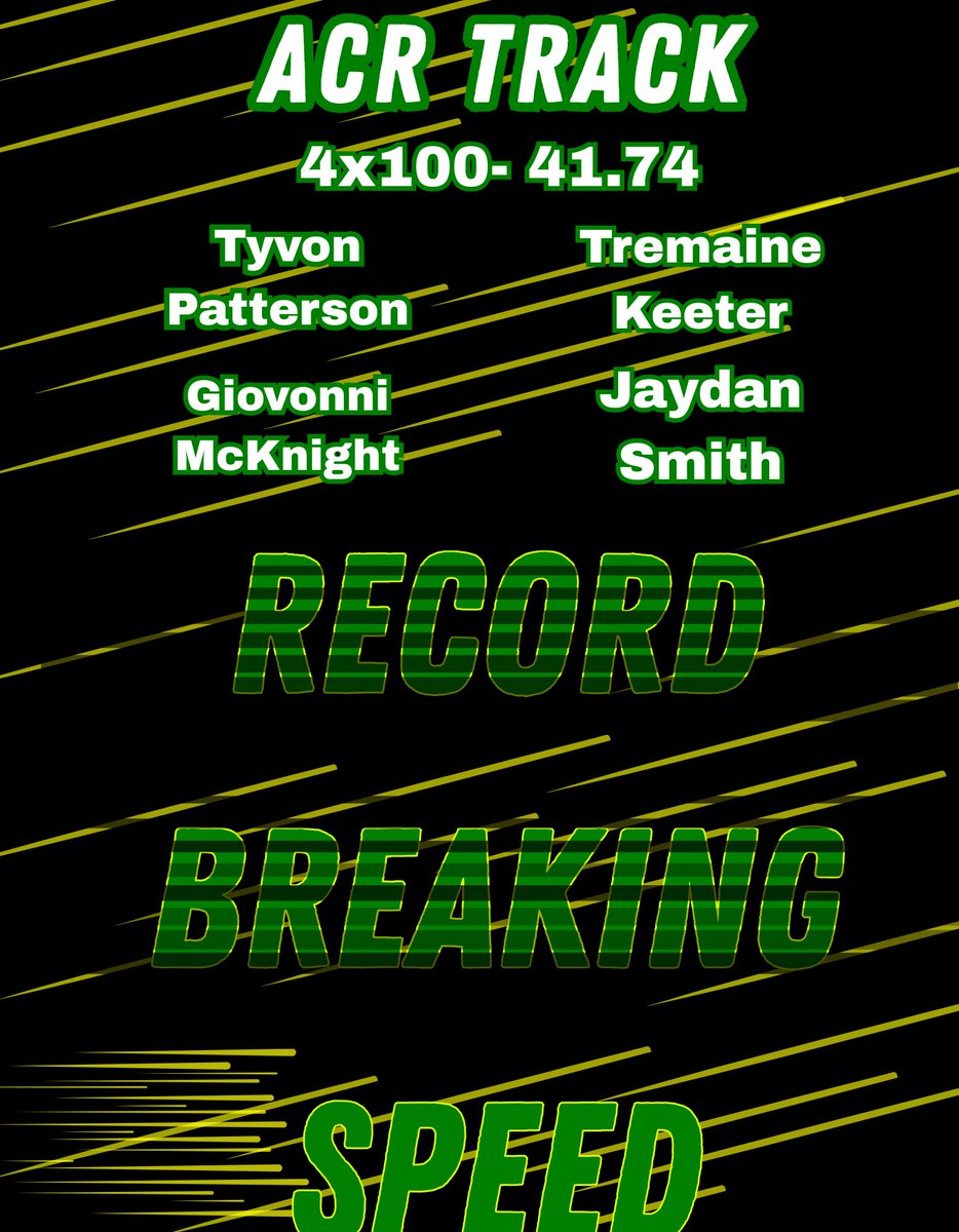 There’s fast, and then there’s school record and WNC record breaking fast. 

Congrats to our 4x100 track team of all football guys! 💨🚀 

#ACReynoldsFootball #RPI