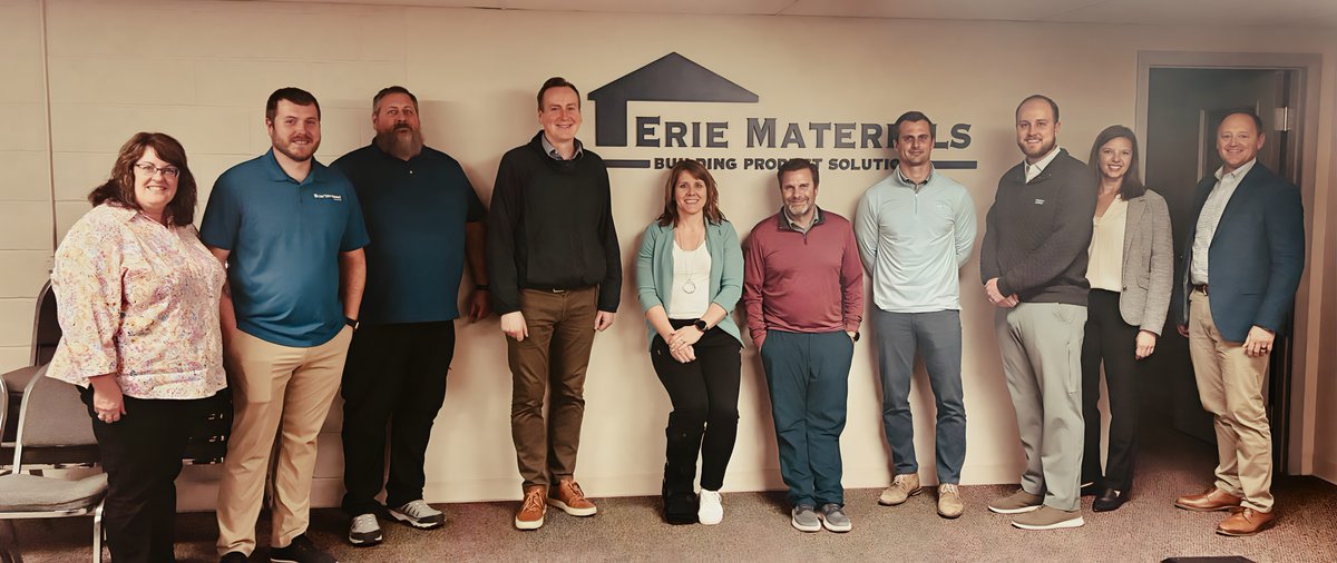 A fantastic visit with the Erie Materials team last week in Syracuse, NY. ✨ Thank you for hosting us! 

#CustomerConnections #CustomerSuccess
