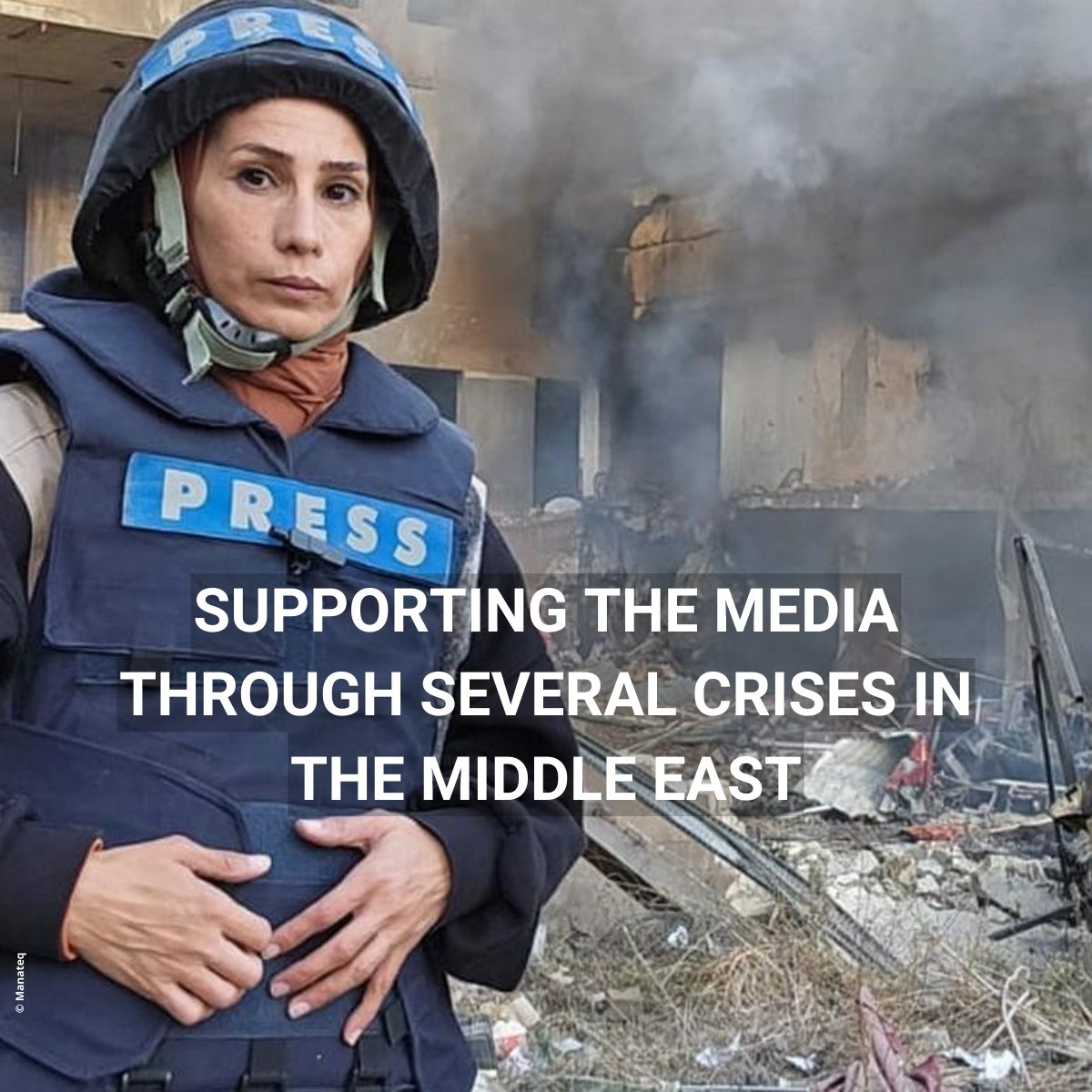 🗞️#WorldPressFreedomDay | While Middle-East struggles with various crises, the media remain committed to publishing free, high-quality even in times of war. 

We have been financing the <a href="/Qaribmedias/">Qaribmedia</a> since 2020: an initiative implemented by <a href="/CFImedias/">CFImedias</a> which  provides media