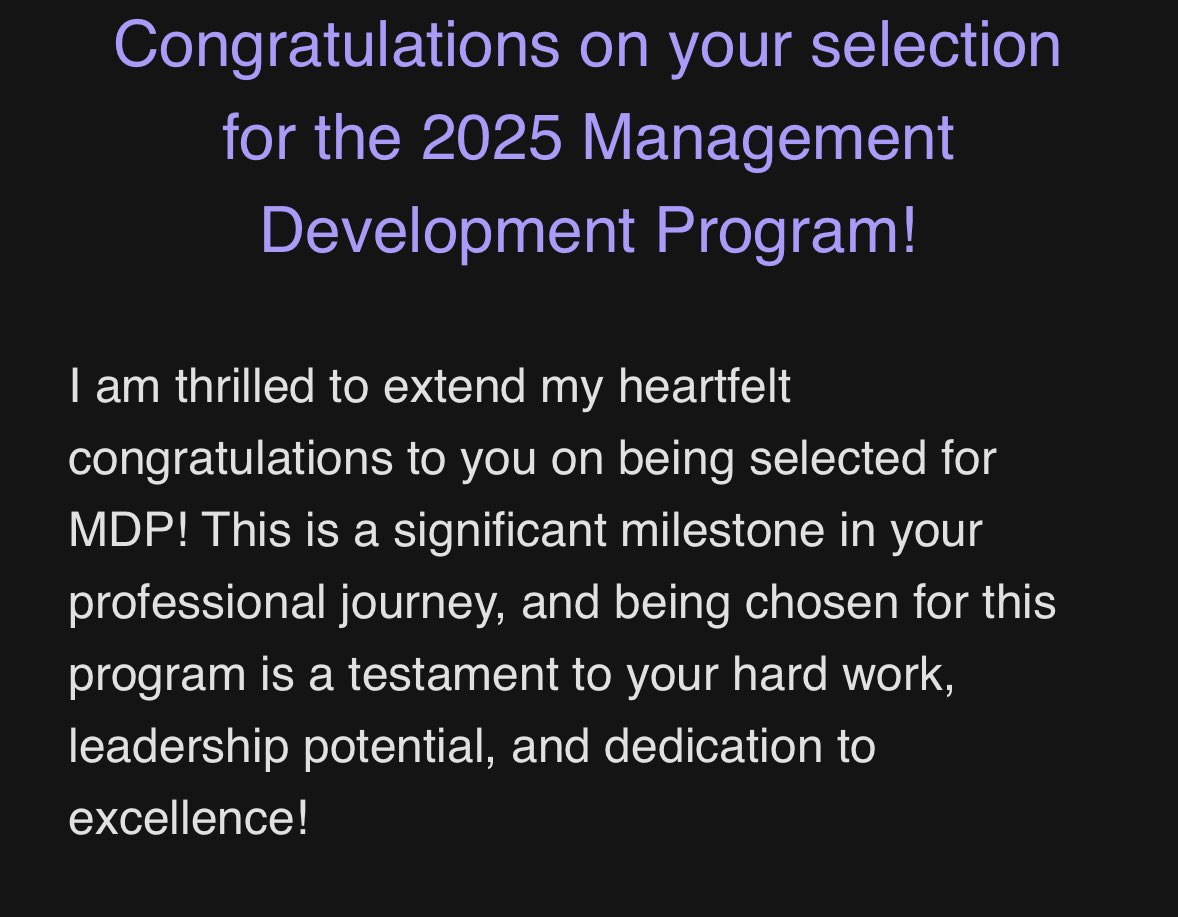3rd times a charm, I’m grateful for this opportunity. All the hard work is going to continue!! <a href="/mdp_att/">MDP_ATT</a> class of 2025!!