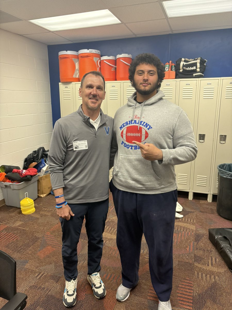 Riley Durnin 6’4 295 lbs Offensvie Tackle (@riley_durnin) on Twitter photo Thank you <a href="/PennypackerRoss/">Ross Pennypacker</a> for coming to talk about <a href="/NovaFootball/">Villanova Football</a> today!
<a href="/coachferranteVU/">Mark Ferrante</a> <a href="/devine_sean/">Sean Devine</a> Thank you <a href="/PennypackerRoss/">Ross Pennypacker</a> for coming to talk about <a href="/NovaFootball/">Villanova Football</a> today!
<a href="/coachferranteVU/">Mark Ferrante</a> <a href="/devine_sean/">Sean Devine</a>