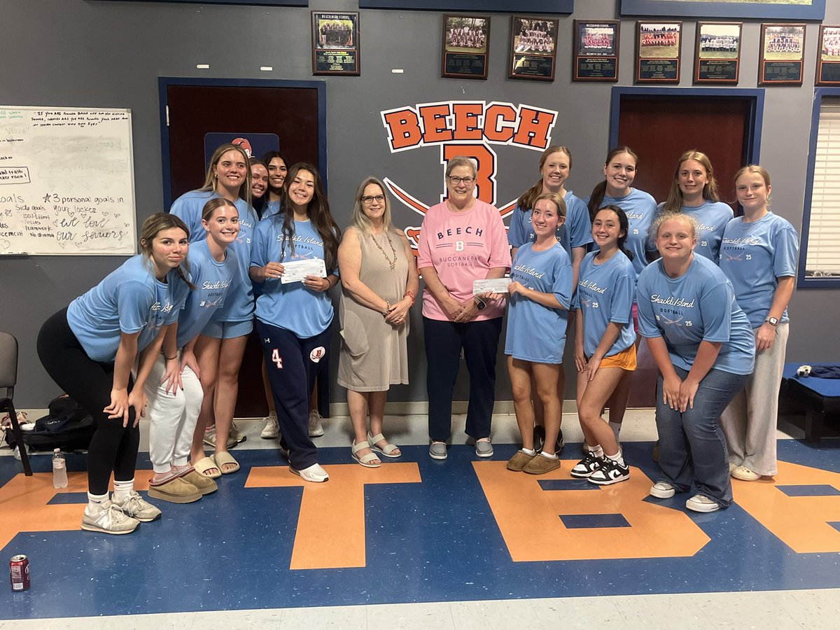 Beech Softball (@beechbucsb) on Twitter photo Honored to help out two of our faculty members at our pink out game recently. <a href="/BeechBucsSports/">Buccaneer Athletics</a> Honored to help out two of our faculty members at our pink out game recently. <a href="/BeechBucsSports/">Buccaneer Athletics</a>