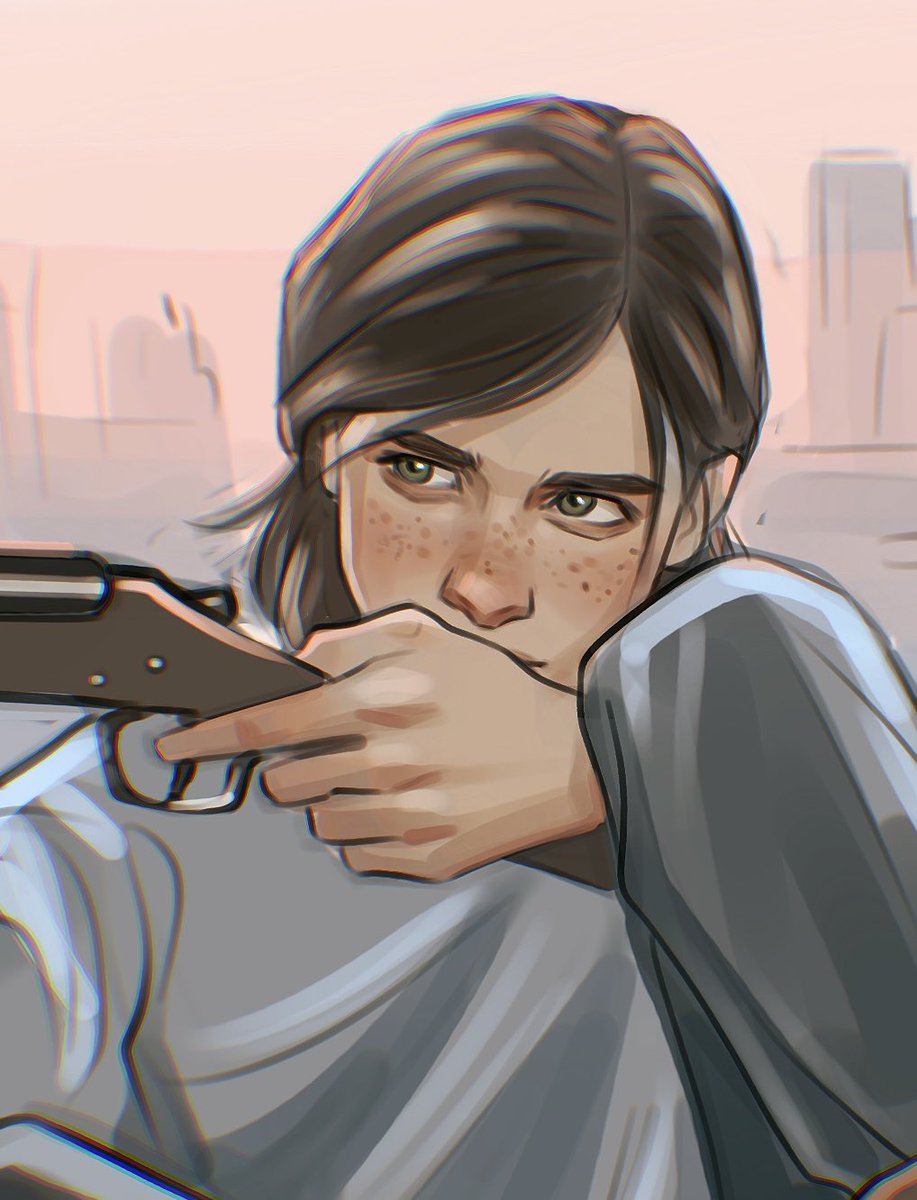 It was the fastest I ran to my ipad to draw someone💔 #elliewilliams #tloufanart