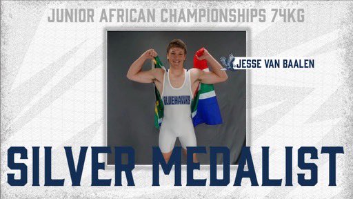 Shoutout to Jesse! 
Silver medalist at the continental championships! 
He’s up again on Sunday working for a Senior title! #HawksAreUp