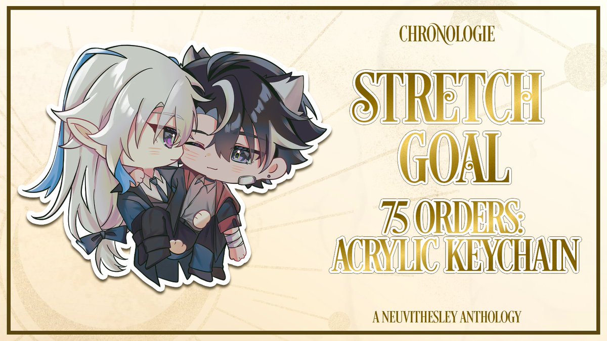 We're thrilled to announce that we've reached our second stretch goal! 

Now, all full bundles will include this adorable #neuvithesley acrylic key chain!

Make sure to order your bundle before time runs out: 804blossoms.bigcartel.com