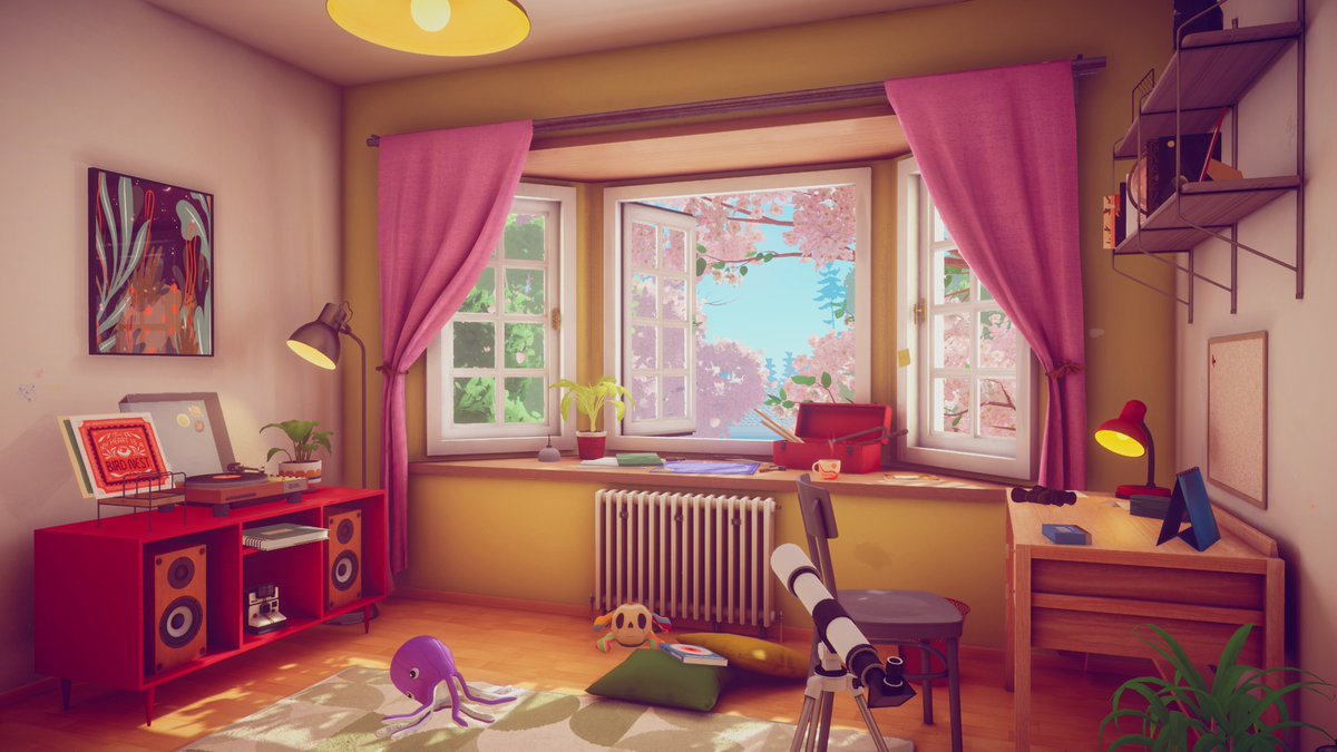 NVGOTD's tweet image. SIMPLER TIMES

Meditative game in which you explore a young woman&apos;s childhood home as she prepares to leave, listening to music to unlock formative memories from her life

[ PC / 2024 / @stoneskipstudio @iam8bit ]

stoneskip.studio/simplertimes