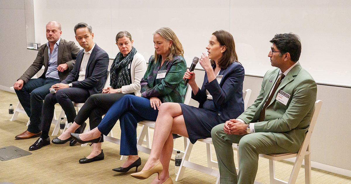 At a symposium marking the launch of the Querrey Simpson Institute for Regenerative Engineering, leading researchers discussed innovations in tissue regeneration, organ repair, and cross-disciplinary approaches to advance regenerative medicine.

spr.ly/601320YCW