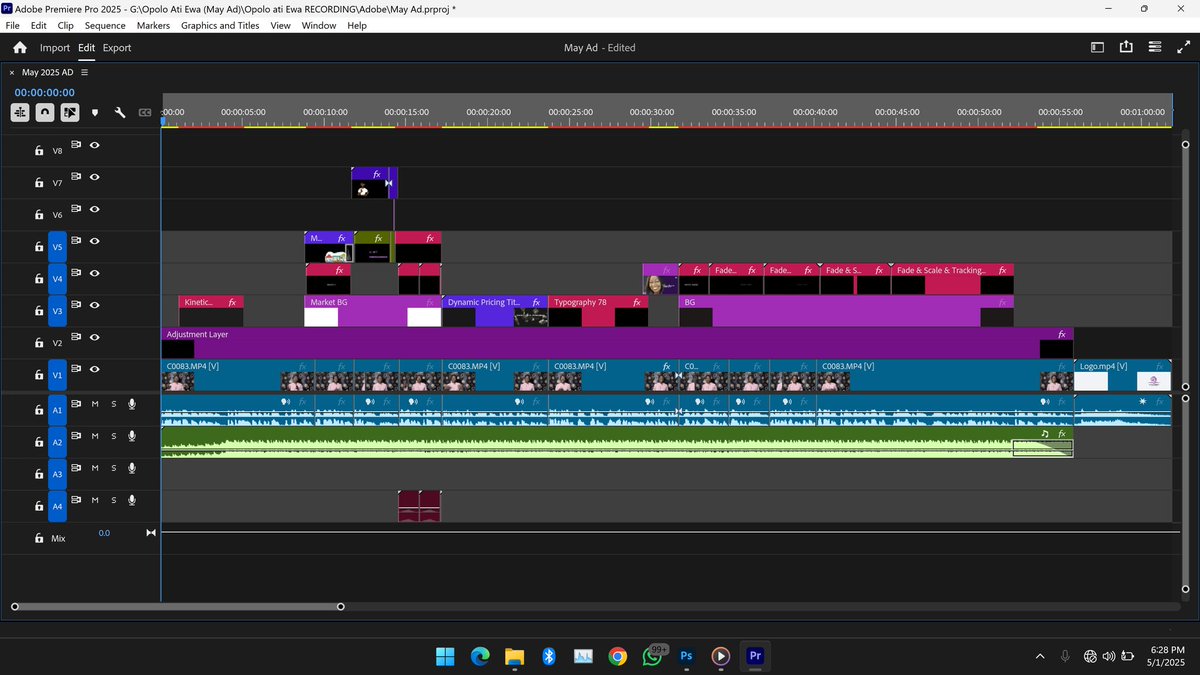 Kingdee_Vibes's tweet image. Day 9/30: Experience the energy of Opolo ati Ewa this May! 🎉 Check out the ad featuring dynamic text, smooth animations, a cool logo intro, and a special guest profile. Get ready for an unforgettable event! #EventAdvertising #CreativeVideo #Typography #LogoAnimation