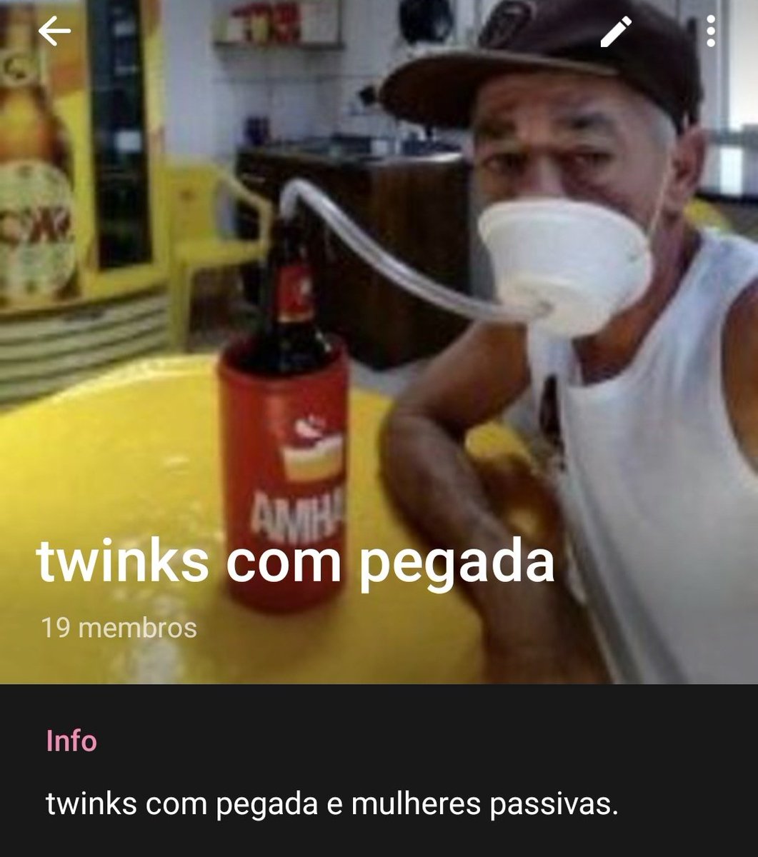 goticosar's tweet photo. manda um pinto que eu e os twinks vamos opinar o perfil d vcs https://t.co/0h0vCQG7Hb