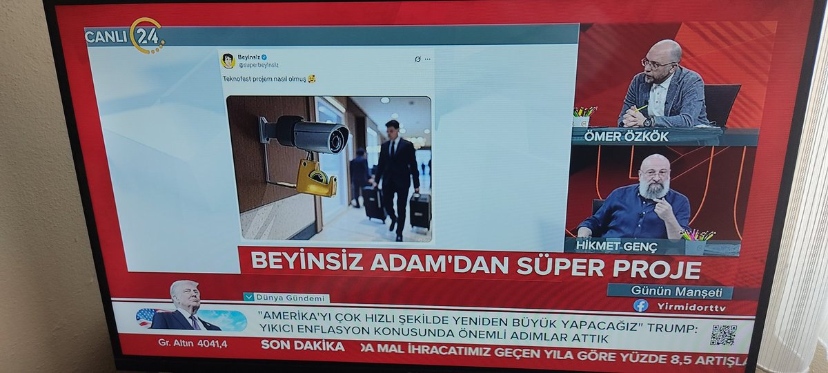 Televizyona çıkmışım nasıl inebilirim burdan