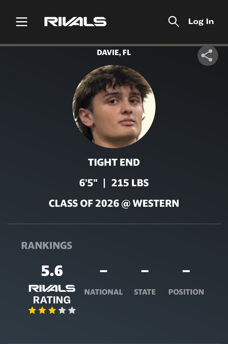 Davie Strong!!! <a href="/JohnGarcia_Jr/">John Garcia, Jr.</a> <a href="/NP_Florida/">Chad Jamison</a> <a href="/Fudge954/">South Florida Football</a> <a href="/PrepRedzoneFL/">Prep Redzone Florida</a> <a href="/LawrenceBl83397/">New Blustein Recruiting</a> <a href="/Dwight_XOS/">Dwight Thomas - Catapult Sports</a> <a href="/TheCribSouthFLA/">Frank Tucker</a>