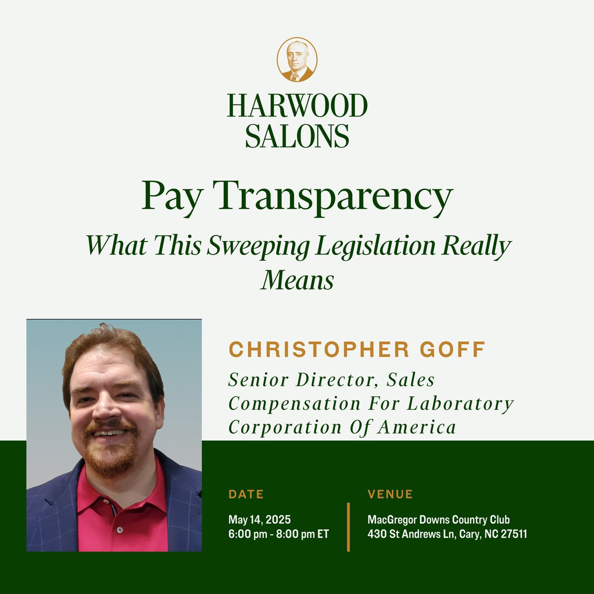 harwoodsalons's tweet image. Join us in Raleigh for this free event with Christopher Goff where he will discuss how pay transparency laws are reshaping workplaces across the U.S.
RSVP today! aier.org/event/pay-tran…