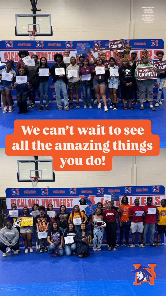 RNE Counseling (@rne_counseling) on Twitter photo RNE College Decision Day💙🧡🎓 <a href="/RNECollegeCtr/">Richland Northeast High College Center</a> <a href="/RNECavaliers/">Richland Northeast HS</a> RNE College Decision Day💙🧡🎓 <a href="/RNECollegeCtr/">Richland Northeast High College Center</a> <a href="/RNECavaliers/">Richland Northeast HS</a>