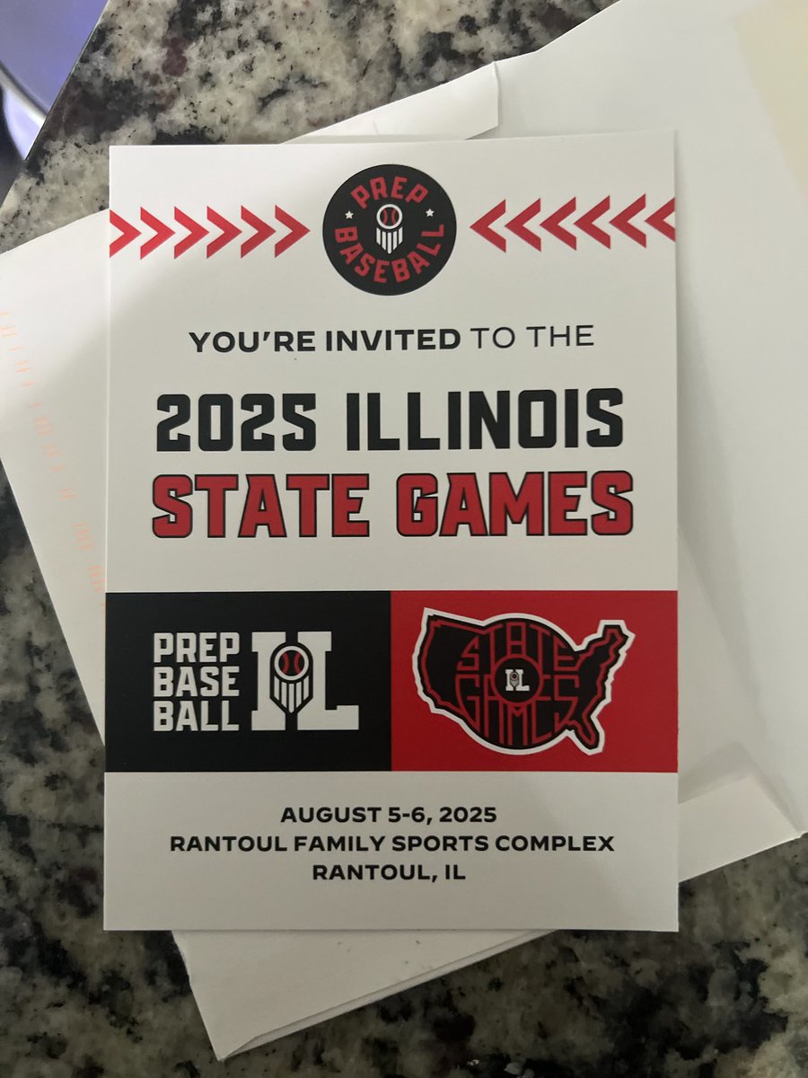 dominicnumber25's tweet image. Thank you @PrepBaseballIL for the invite to the 2025 Illinois State Games.  #ILStategames25

Look forward to competing against the best players in Illinois!!

@udcbaseball @MidwestStarsBB @Chags_baseball 

#udctrained
